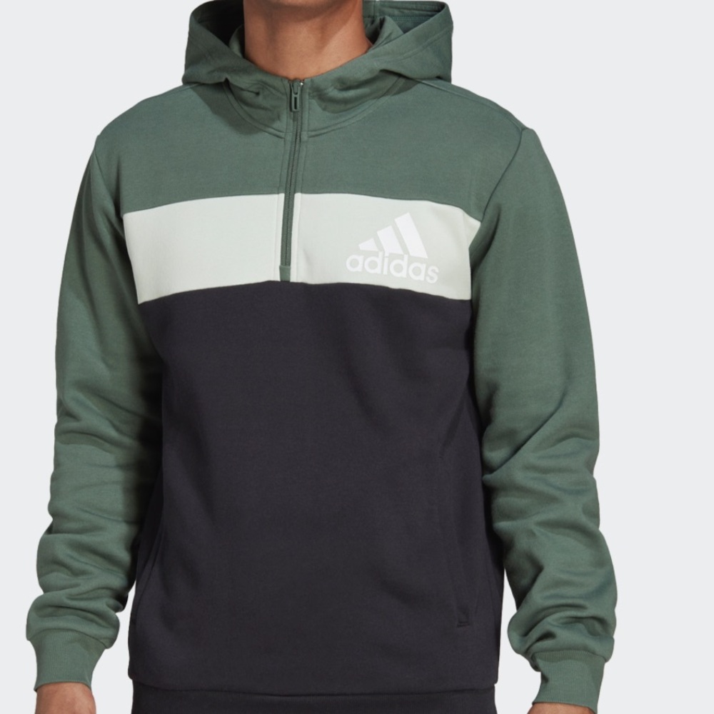 1/4 ZIP HOODED TRACK TOP